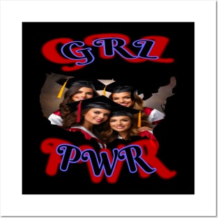 GRL PWR Gradutes Posters and Art